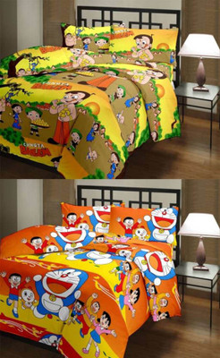 

V Brown Cartoon  Comforter(Poly Cotton, Multicolor