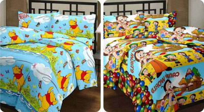

V Brown Cartoon  Comforter(Poly Cotton, Multicolor