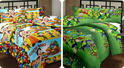

V Brown Cartoon  Comforter(Poly Cotton, Multicolor