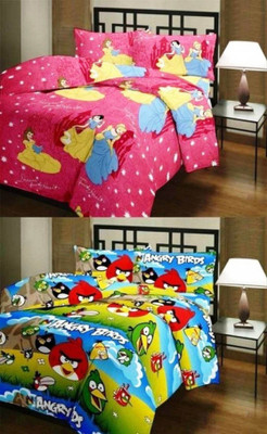 

V Brown Cartoon  Comforter(Poly Cotton, Multicolor
