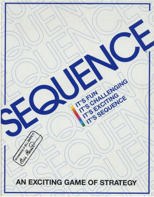 

Sajani SEQUENCE BOARD GAME/CARD GAMES Board Game