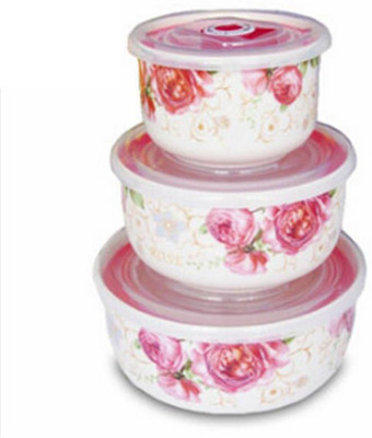 

Blue Birds Ceramic Bowl(Multicolor, Pack of 3)