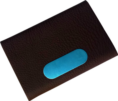 

Printmystic.com 10 Card Holder(Set of 1, Brown)
