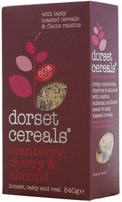 

Dorset Cereals Dorset Super Cranberry, Cherry & Almond Muesli(540 g, Box)