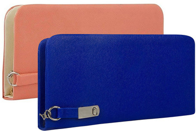 

Mammon Casual Pink, Blue Clutch, Blue;pink
