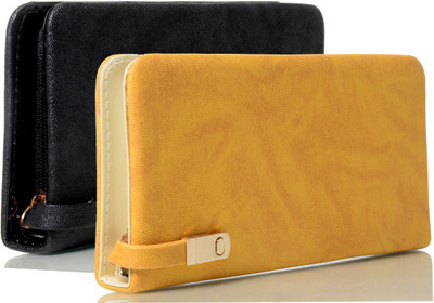 

Mammon Casual Yellow, Black Clutch, Black;yellow