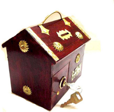 

CraftOnline red money bank Coin Bank(Red, Gold)