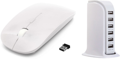 

ReTrack 2.4 Ghz Ultra Slim Mouse With 30w Usb Switch Combo Set