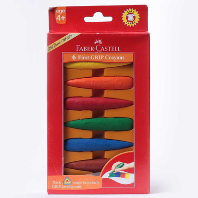 

Faber-Castell faber-castell first grip crayon set(Multicolor)