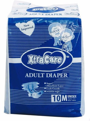 

Xtracare Adult Diapers - M(10 Pieces)