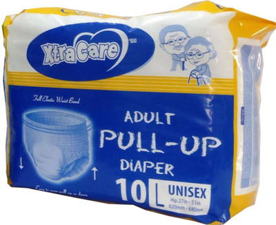 

Xtracare Pull-up Diaper Adult Diapers - L(10 Pieces)
