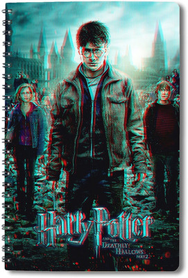 

MC SID RAZZ A4 Notebook(Harry Potter- 3D Lenticular, Multicolor)