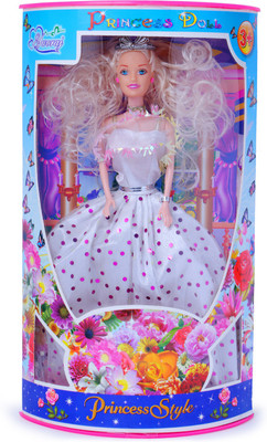 

Planet of Toys Princess Doll(White)