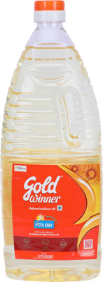 

Gold Winner Refined Sunflower Oil Plastic Bottle(1 L)