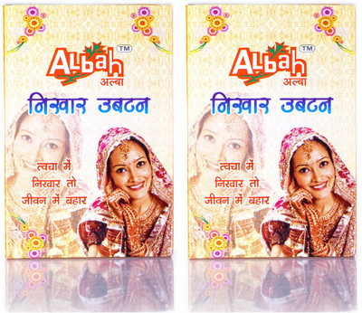 

ALBAH NIKHAR UBTAN PACK OF 2 (200g EACH) - WITH ROSE, OATS, TURMERIC AND SANDALWOOD (400g)(400 g)