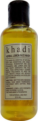 

Khadi Herbal lemon face wash 210ml Face Wash(210 ml)