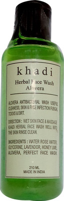

Khadi Herbal aloevera face wash 210ml Face Wash(210 ml)