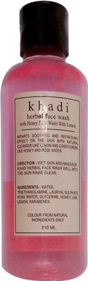 

khadikhazana khadi rose face wash Face Wash(210 ml)