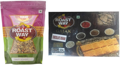 

Roast Way Special chocolate rewri & Choco Flakes Roasted Namkeen Combo(2)