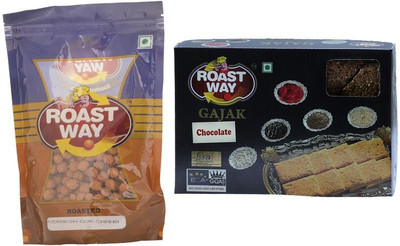 

Roast Way Special chocolate gajak & Rudraksh Gur Chana Roasted Namkeen Combo(2)