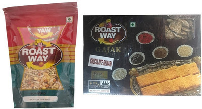 

Roast Way Special chocolate rewri & Navratan Mix Roasted Namkeen Combo(2)