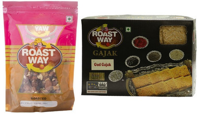 

Roast Way Special gud gajak & Dry Fruit Trail Mix Roasted Namkeen Combo(2)