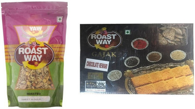 

Roast Way Special chocolate rewri & Sweet N Sour Roasted Namkeen Combo(2)