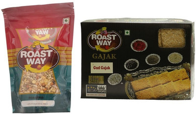 

Roast Way Special gud gajak & Navratan Mix Roasted Namkeen Combo(2)