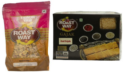 

Roast Way Special gud gajak & Chana Jor Garam Roasted Namkeen Combo(2)