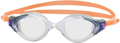 

Speedo Futura Biofuse 2 Swimming Goggles(Orange), Orange/clear