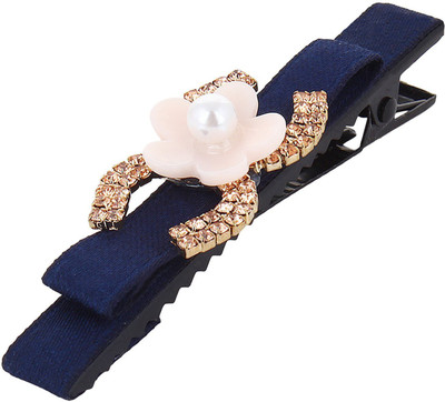 

Fayon Fashion Statement Black Clip With Beanie Style Hair Clip(Black)