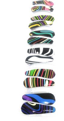 

Khubsurat Tic-Tac Hair Clips for Girls & Women. Set of 6 Pairs Different Colors Tic Tac Clip(Multicolor)