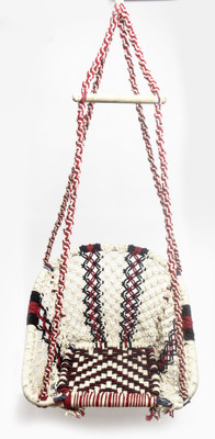 Curio Centre Jute Swing(White)