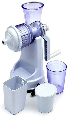 ZooY Plastic Hand Juicer(White Pack of 1)