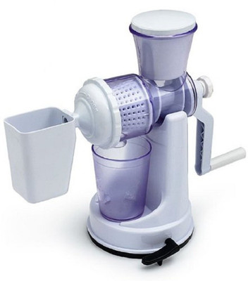 

VR Fruit & Vegetable Hand Juicer with Waste Collector Plastic Hand Juicer(White Pack of 1)