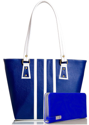 

mammon Shoulder Bag(Blue, White)
