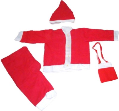 Sunshine Gifting Santa Claus Dress Costume for children Size No. 1 (For ages 5 Months to 1 Year) Kids Costume Wear