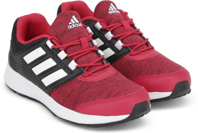 

ADIDAS Boys Lace Running Shoes(Pink, Enepnk/black/dkgrey/white