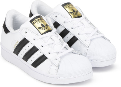 

ADIDAS ORIGINALS Boys & Girls Lace Sneakers(White, Ftwwht/cblack/ftwwht