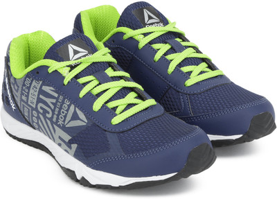 

REEBOK Boys Lace Running Shoes(Blue, Blue/grey/yellow/silver
