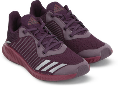 

ADIDAS Boys & Girls Lace Running Shoes(Purple, Mysrub/mysrub/rednit