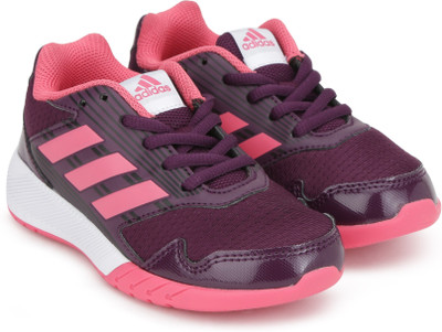 

ADIDAS Boys & Girls Lace Running Shoes(Purple, Rednit/suppnk/cblack