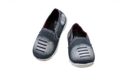 

footstair Boys & Girls Slip on Loafers(Black