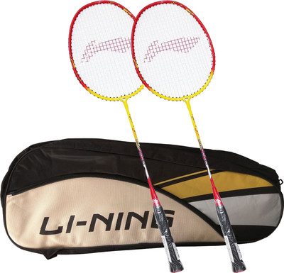 

Li-Ning ABDK122 Smash XP 807 Combo (ABDK122 Badminton Kitbag + 807 Badminton Racquet, set of 2) - Black Bag Badminton Kit