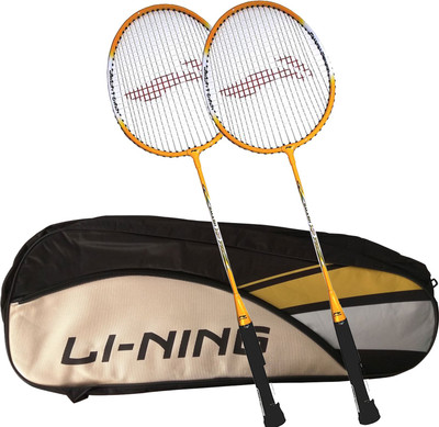 

Li-Ning ABDK122 Smash XP 710 Combo (ABDK122 Badminton Kitbag + 710 Badminton Racquet, set of 2) - Black Bag Badminton Kit