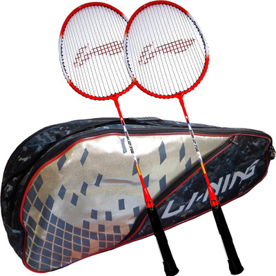 

Li-Ning ABDJ222 Smash XP 809 Combo (ABDJ222 Badminton Kitbag + 809 Badminton Racquet, set of 2) - Grey Bag Badminton Kit
