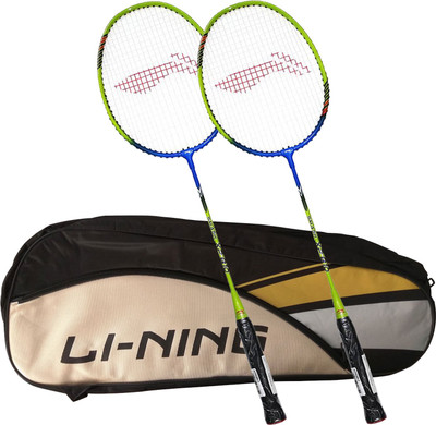 

Li-Ning ABDK122 Smash XP 810 Combo (ABDK122 Badminton Kitbag + 810 Badminton Racquet, set of 2) - Black Bag Badminton Kit