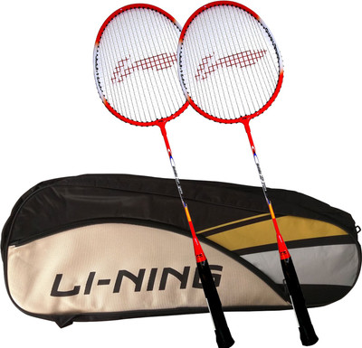 

Li-Ning ABDK122 Smash XP 709 Combo (ABDK122 Badminton Kitbag + 709 Badminton Racquet, set of 2) - Black Bag Badminton Kit