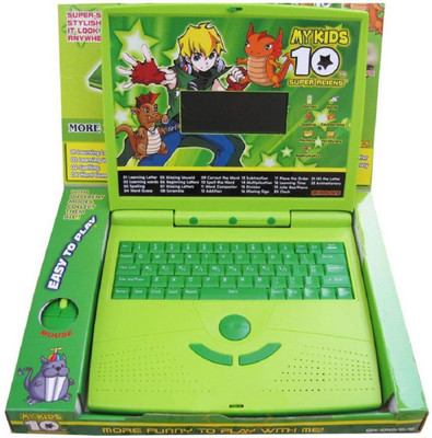 

Amazia Super Slim Educational Talking Laptop Notebook With 22 Fun Activities With Mouse(Multicolor)