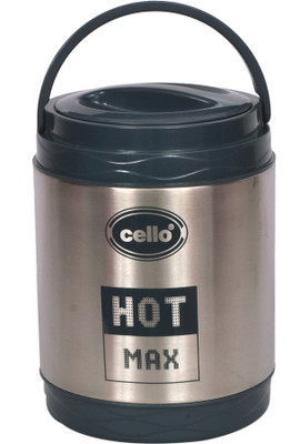 

Cello Hot Max 3 3 Containers Lunch Box(750 ml), Grey